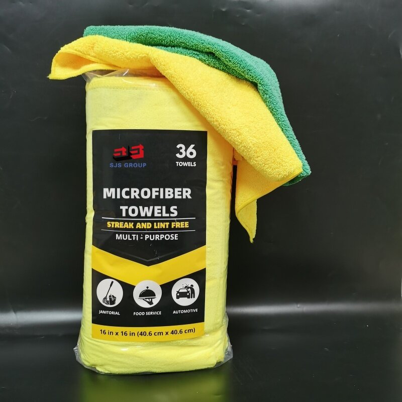 Microfiber Towel Manufacturer - Multi-function 40*40 cm High Low Plush for Kitchen & Car
