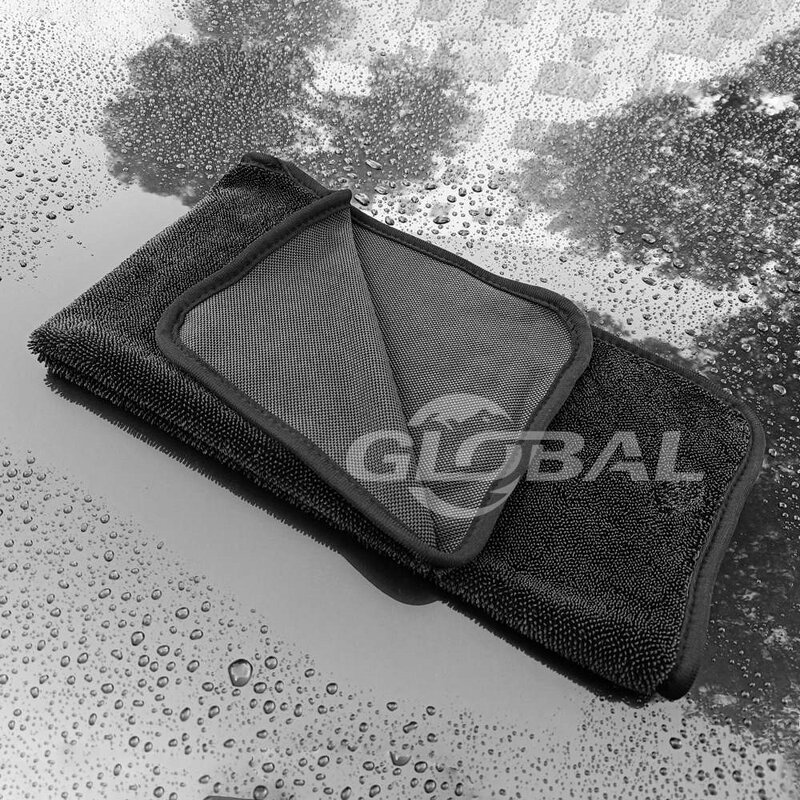 Microfiber Towel Manufacturer - Super Absorbent 60x40 Twisted Loop 600-1300 Gsm for Drying