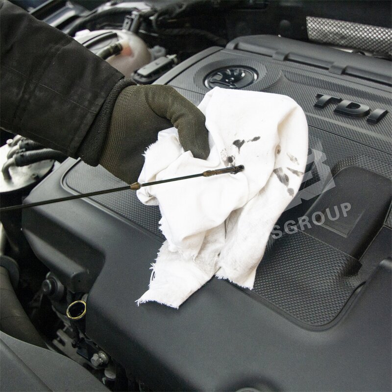 Cleaning Rags Manufacturer - Grade A 10-25kg Industrial Oil Absorbent White t Shirt Cotton Scraps