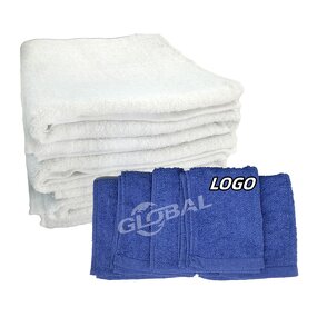 Bath Towels Manufacturer - Factory Supply Custom Classical Plain 30*30 70*140cm 100% Cotton