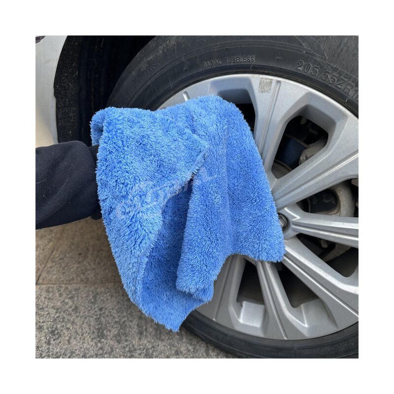 Car Wash Towel Manufacturer - Super Quick Drying Polish Wax Soft Coral Fleece Edgeless