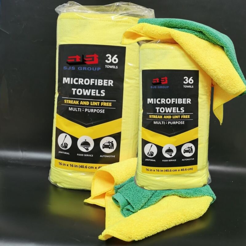 Car Wash Towel Manufacturer - 36 Pack 40*40 cm High Low Plush 16*16 Inch for Detail