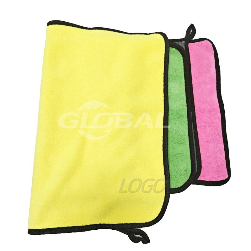Car Wash Towel Manufacturer - Water Absorption Microfiber Coral Fleece Drying Cloth