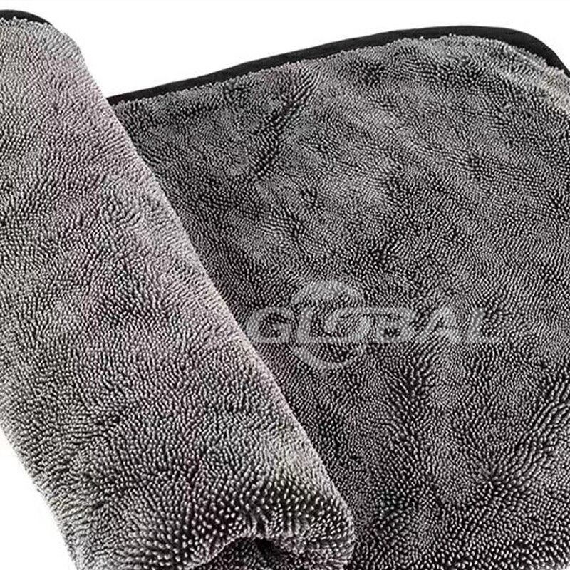 Car Drying Towel Manufacturer - Super Absorbent Twisted Loop 1400 Gsm for Wash