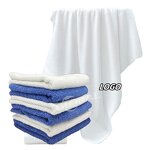 Towel Set Manufacturer - Custom Logo Classical Plain 30*30cm 70*140cm Cotton for Travel Sports