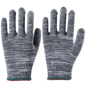 Cotton Gloves Manufacturer - High Quality Durable 700g Grey Heavy Work Industrial