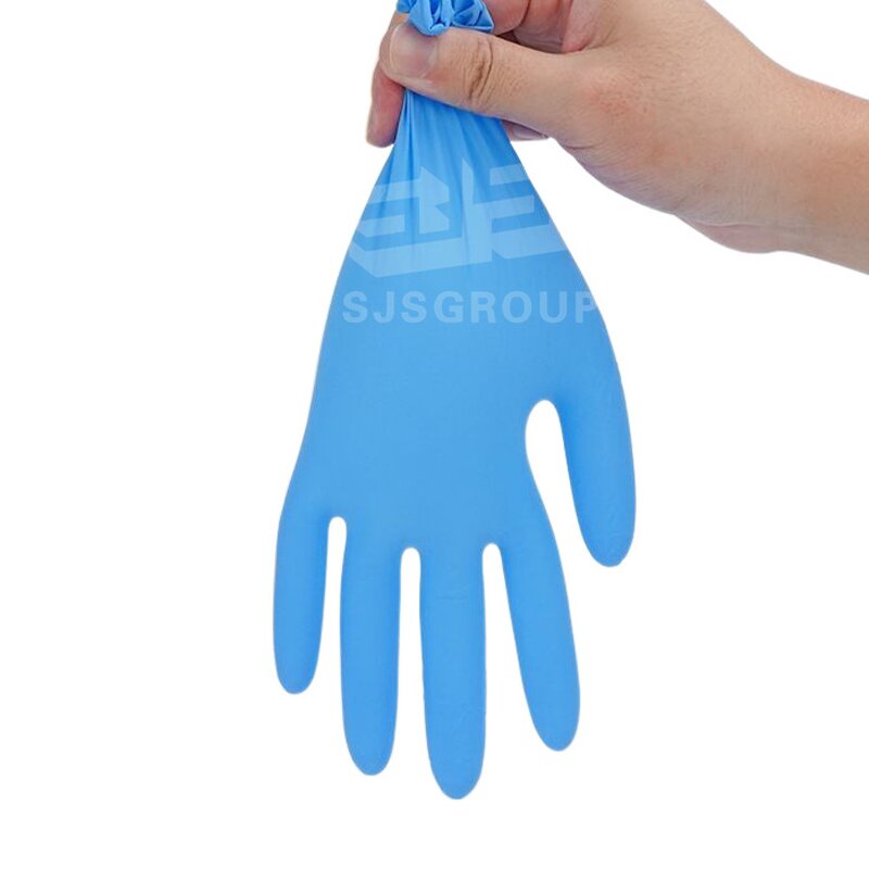 Nitrile Gloves Manufacturer - Examination Powder Free Blue 5mil Disposable