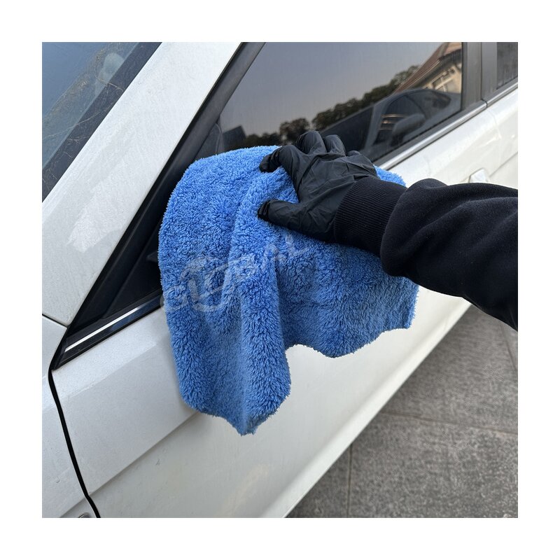 Microfiber Towel Manufacturer - 500gsm Edge Less with Long Plush for Drying Buffing