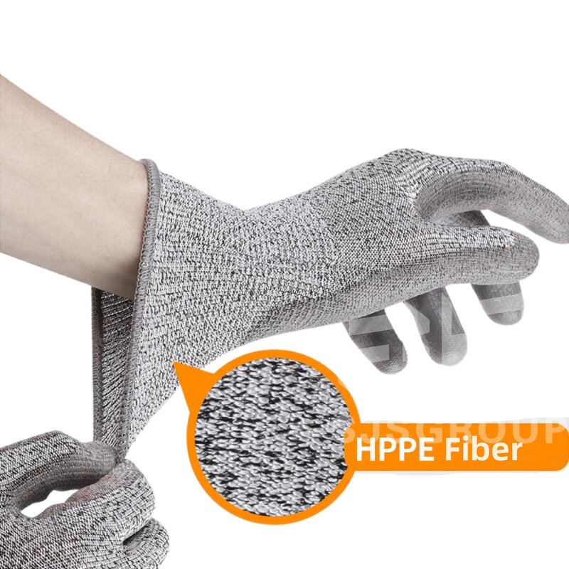 Safety Gloves Manufacturer - ENTE SAFETY Level 5 HPPE Cut Resistant Anti-Puncture CE