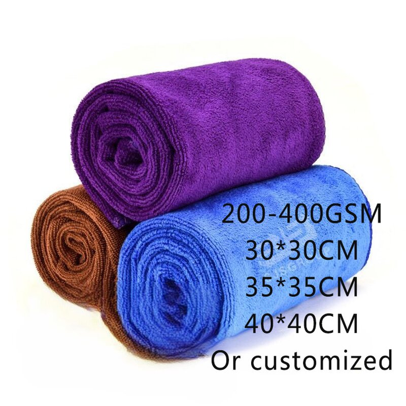 Cleaning Cloths Manufacturer - Wholesale Custom 40*40cm 300gsm Microfiber Multicolor Dish