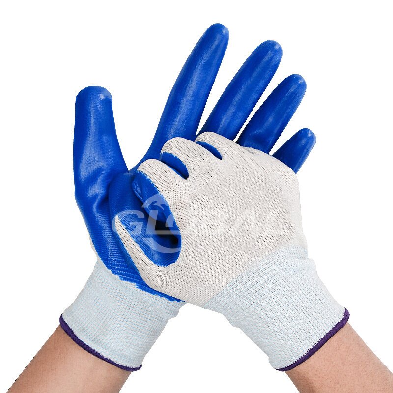 Work Gloves Manufacturer - Industrial Heavy Duty Latex & Nylon Nitrile Palm Coated