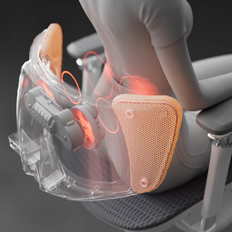 Ergonomic Office Chair Manufacturer - HBADA X7 4D Headrest 720° Armrests Lumbar Tracking
