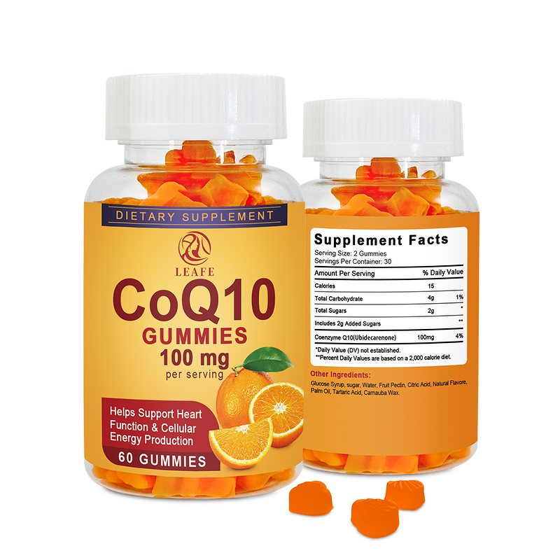 CoQ10 Gummies Manufacturer - OEM Vegetarian 100MG Antioxidant Vitamin Supplement
