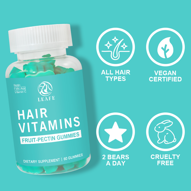 Hair Growth Gummies Manufacturer - Private Label Organic Biotin Zinc Multivitamin