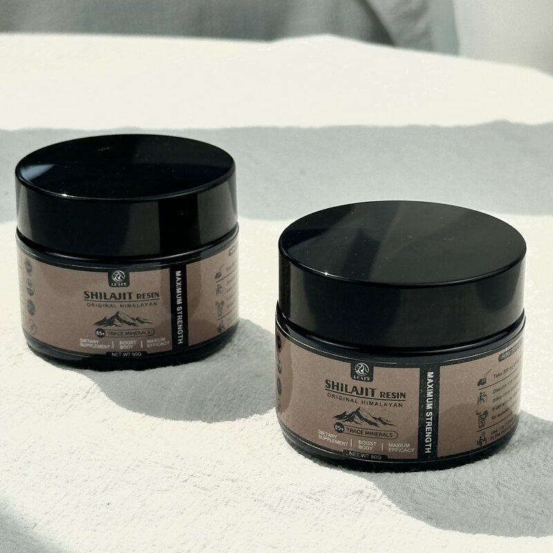 Wholesale Private Label Shilajit Pure Himalayan Organic Gold Grade Himalayan Shilajit Resin for Energy Boost Immune Support