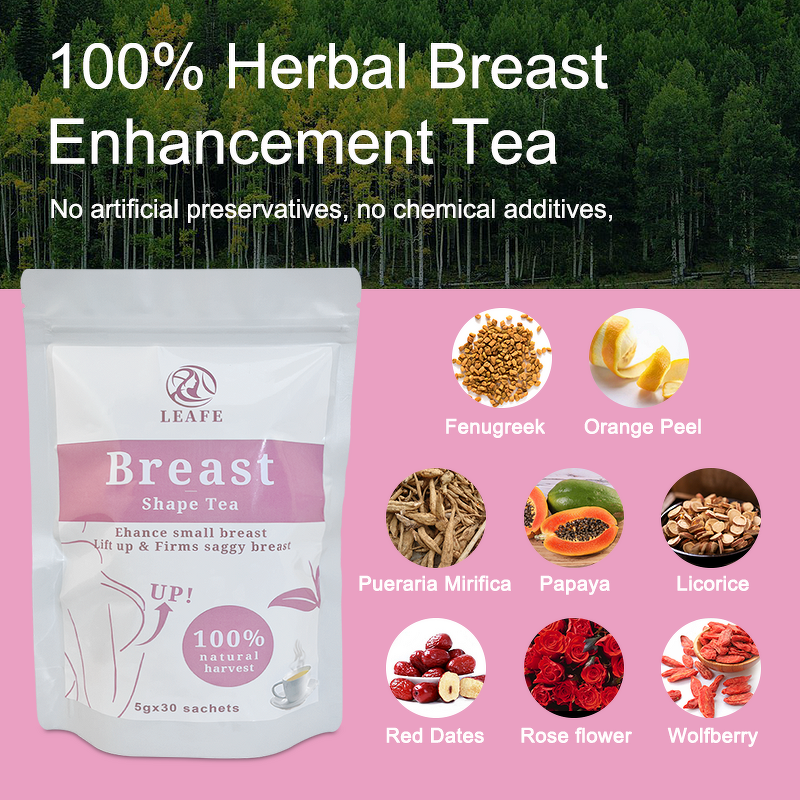 Breast Enhancement Tea Manufacturer - Organic Breast Enlargement A-D Anti-Sagging