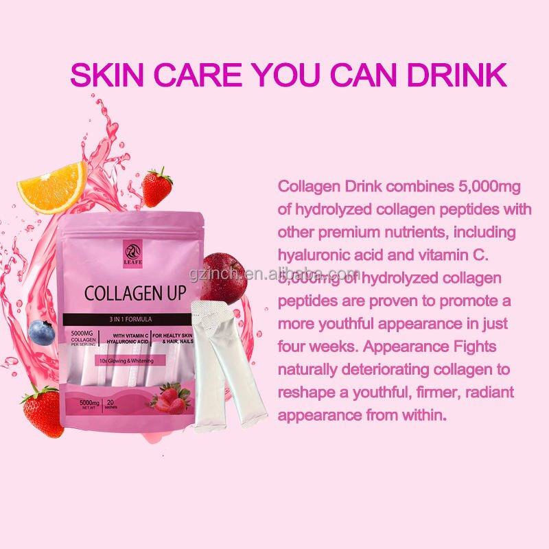 Collagen Supplement Manufacturer - OEM Collagen Vitamin C Skin Whitening Powder Tablets