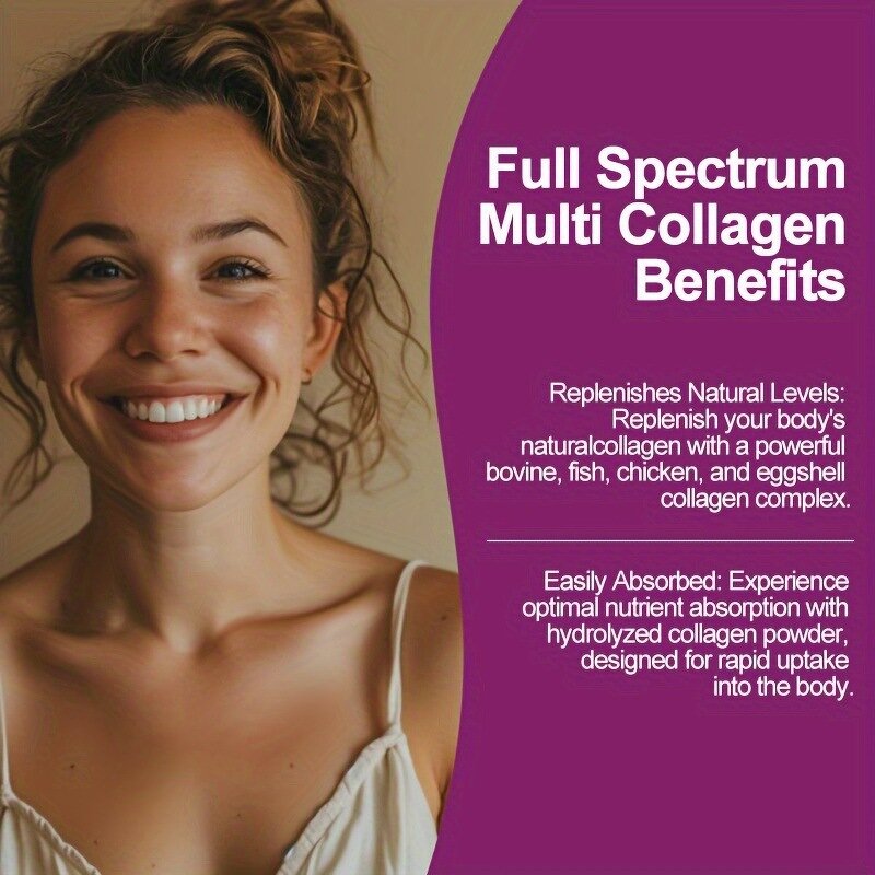 Collagen Supplement Manufacturer - Collagen Complex Multi Hydrolyzed Protein Peptides