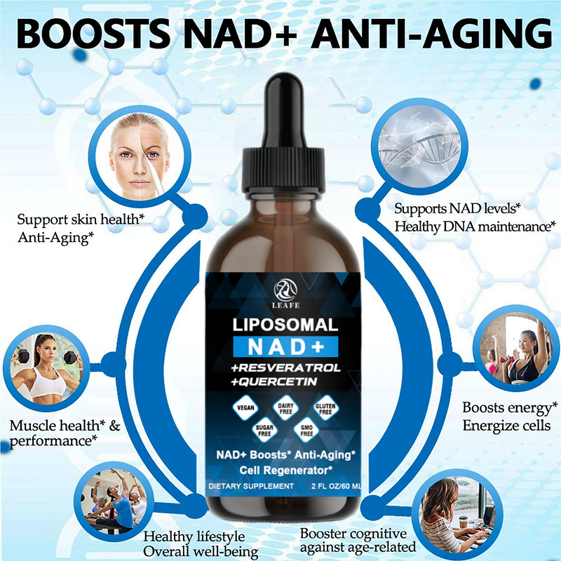 NAD Liquid Manufacturer - Private Label Anti-Aging High Potency NAD Plus