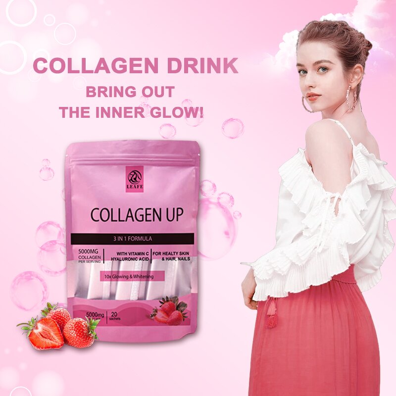 Collagen Drink Manufacturer - Top Selling Africa Vitamin C Marine Collagen Glow Drink