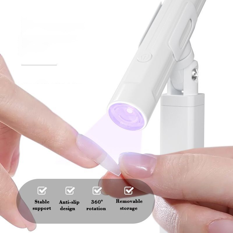 Handheld UV Nail Lamp Supplier - USB Rechargeable Fast Curing