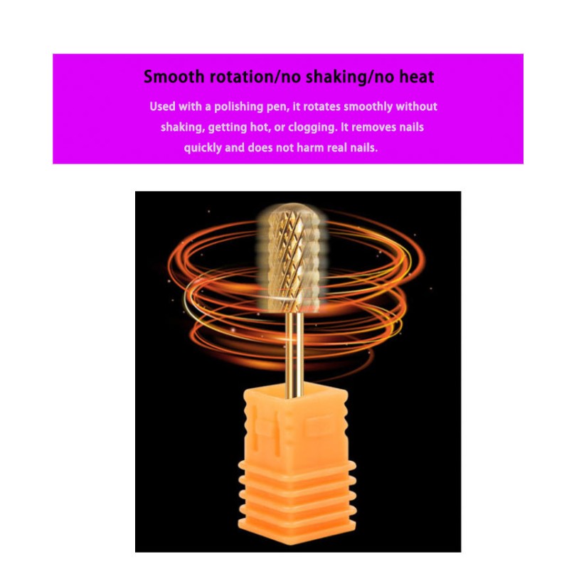 Carbide Nail Drill Bit Manufacturer - Silver Gold Tungsten Cuticle