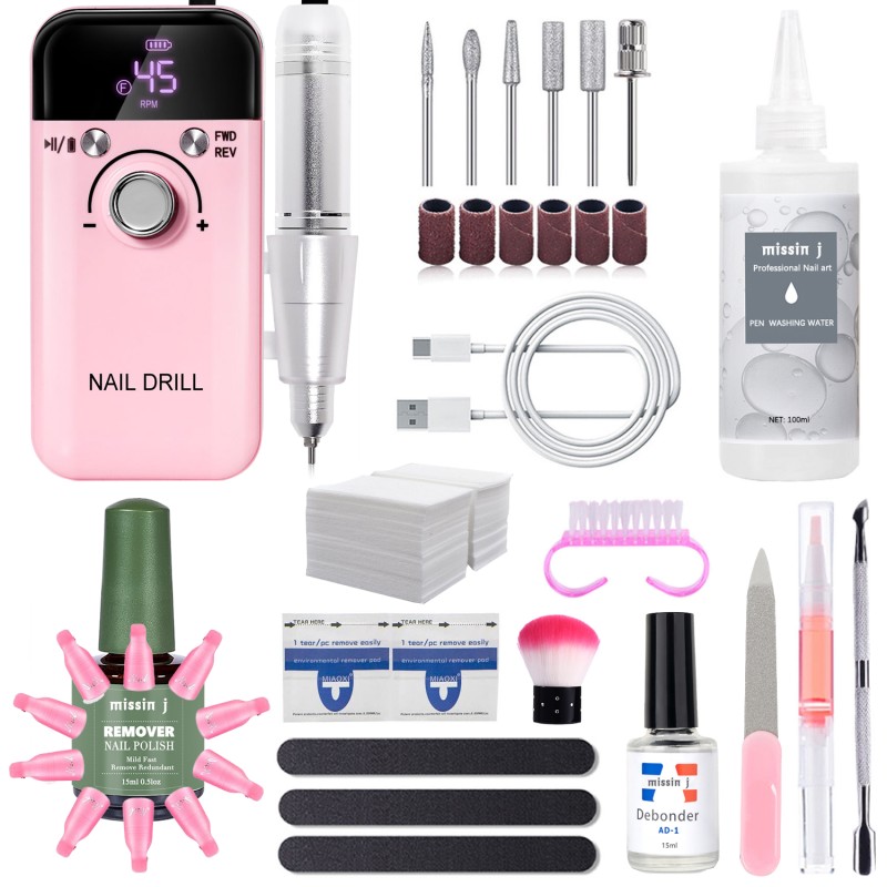 Gel Nail Remover Kit Factory - Stainless Steel Cuticle Oil Pen