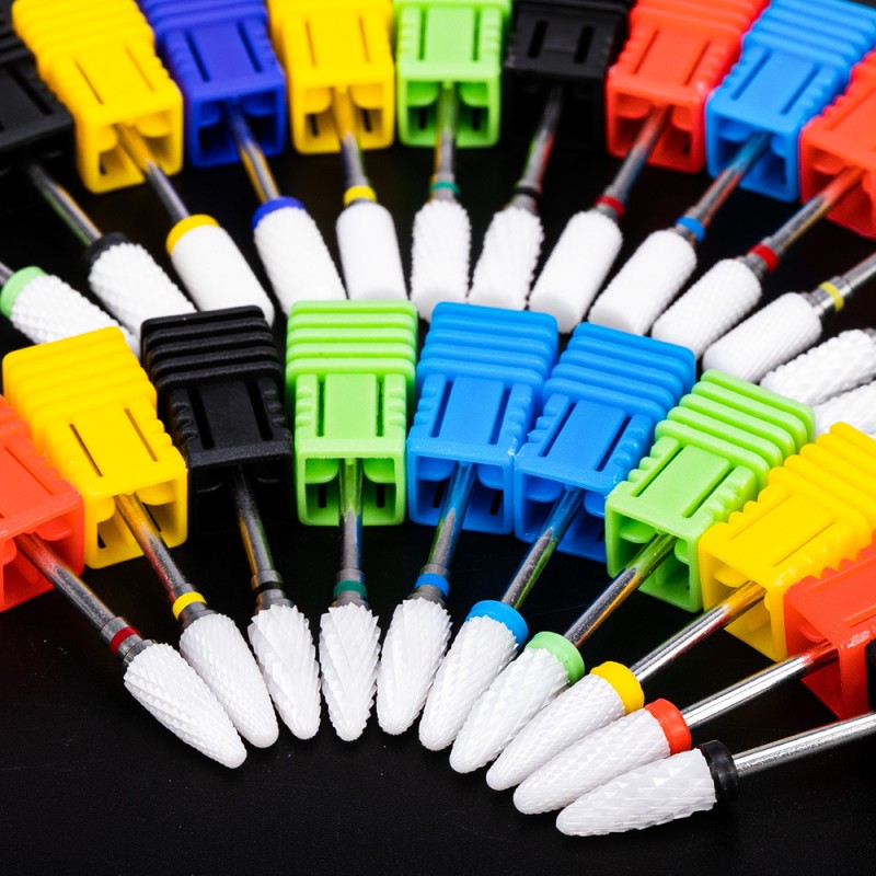 Ceramic Nail Drill Bits Factory - 3/32'' Cross Cut Cleaner