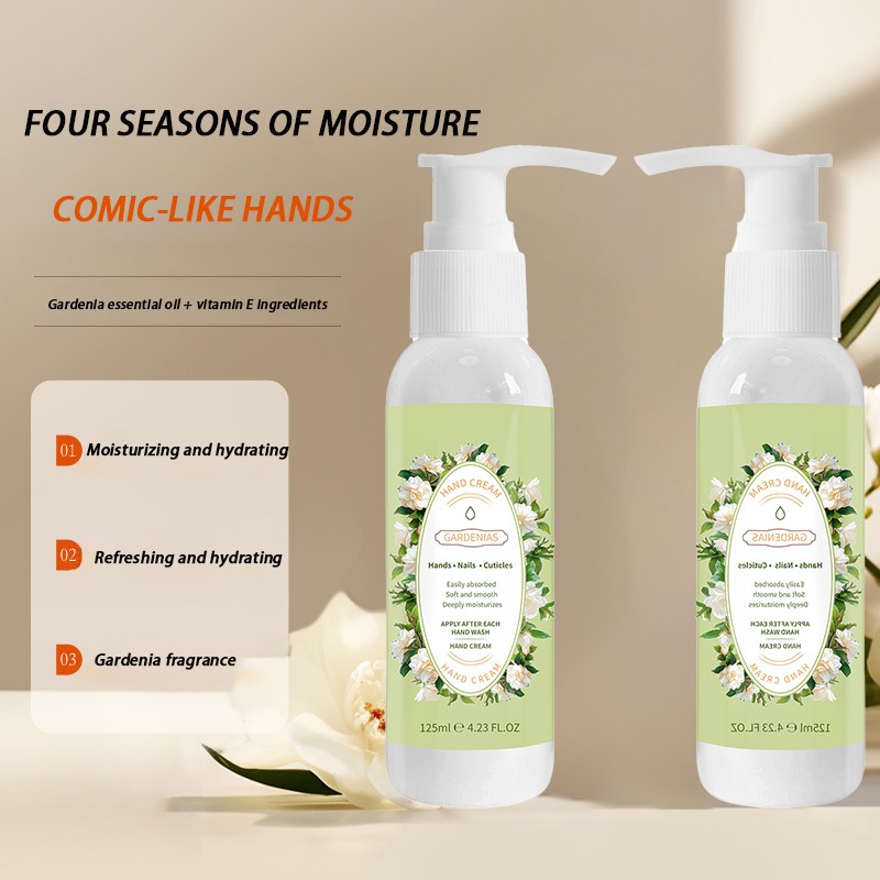 Hand Cream Supplier - 125ml Gardenia Vitamin E Urea
