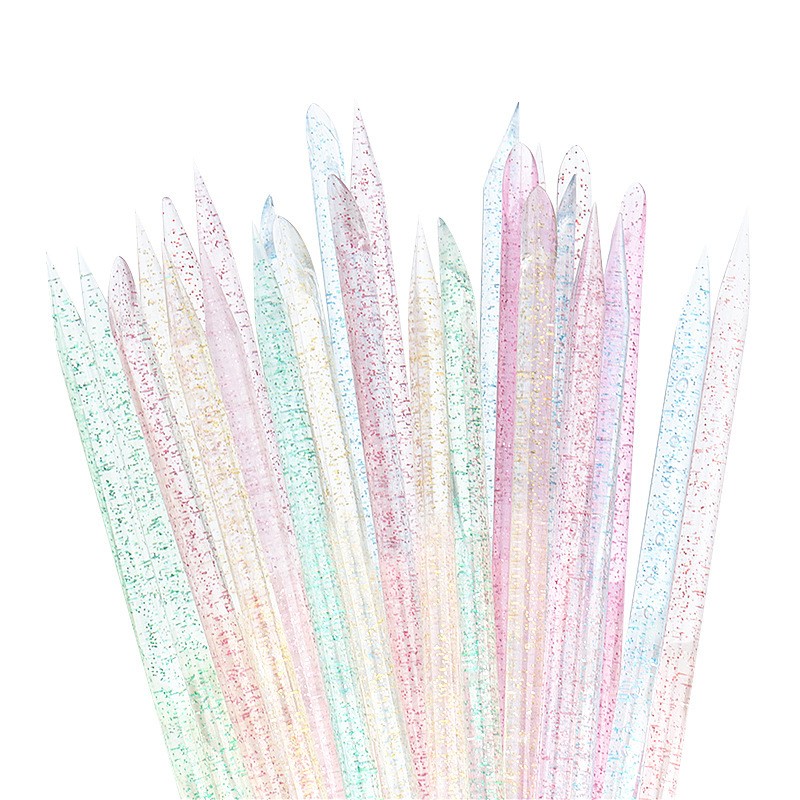 Disposable Nail Sticks Factory - 100 PCS Cuticle Pusher Bulk