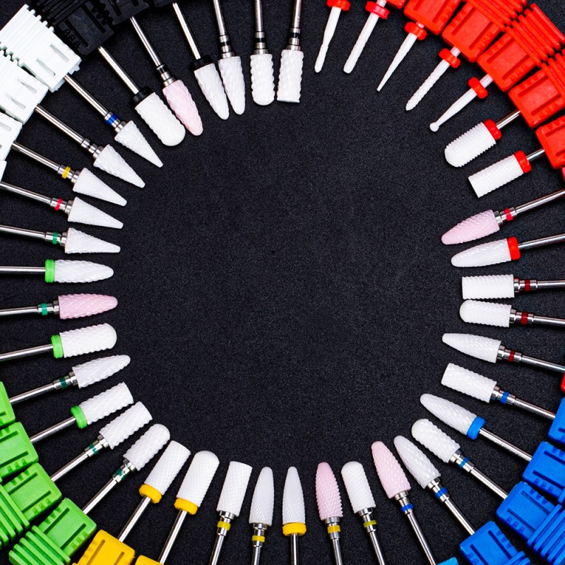 Ceramic Nail Drill Bits Factory - 3/32'' Cross Cut Cleaner