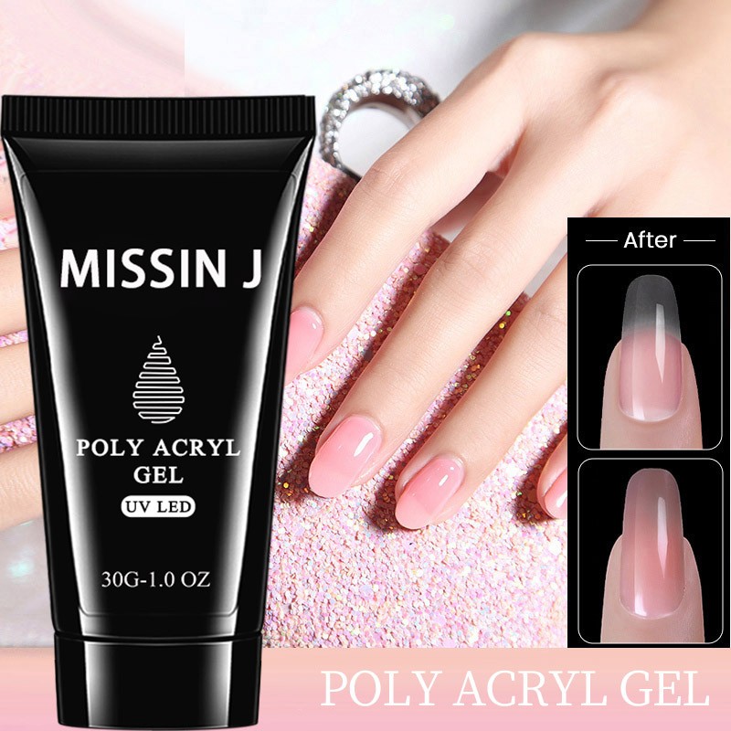 Poly Nail Acrylic Gel Supplier - 30G Extension Designer Art