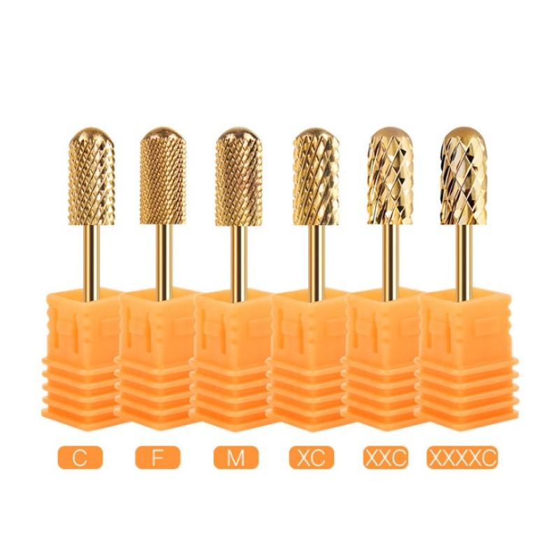 Carbide Nail Drill Bit Manufacturer - Silver Gold Tungsten Cuticle