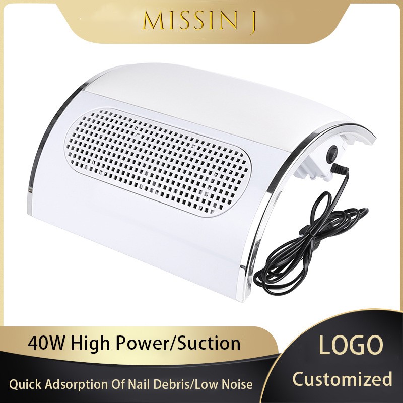 Nail Dust Collector Supplier - 40W Metal Vacuum Acrylic Fan