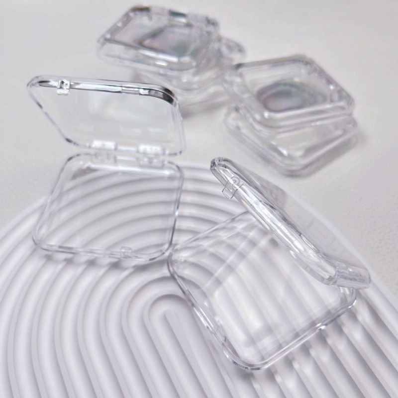 Press on Nail Box Supplier - Round Edge 4-Color Acrylic