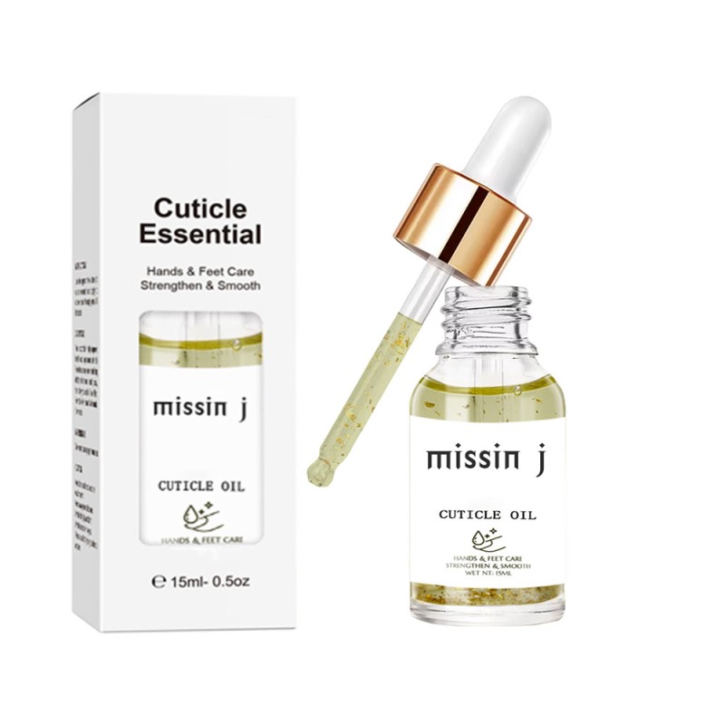 24K Gold Cuticle Oil Manufacturer - 15ml Sinking Anti-Barking