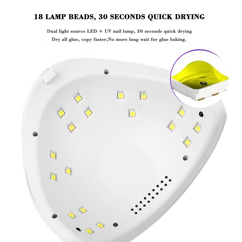 Professional UV Nail Lamp Factory - 88W Pink White Dryer