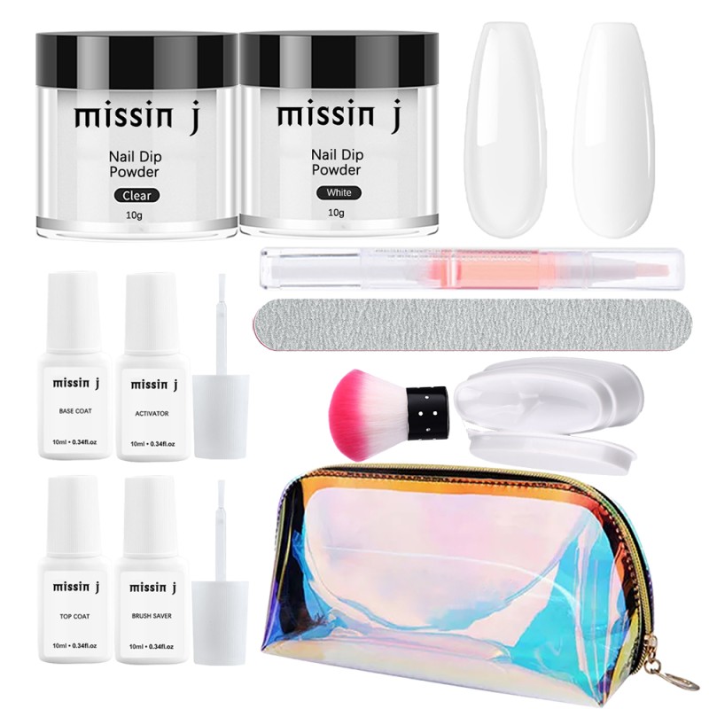 Dip Powder Nail Kit Factory - 2-Color Acrylic Home Salon Set