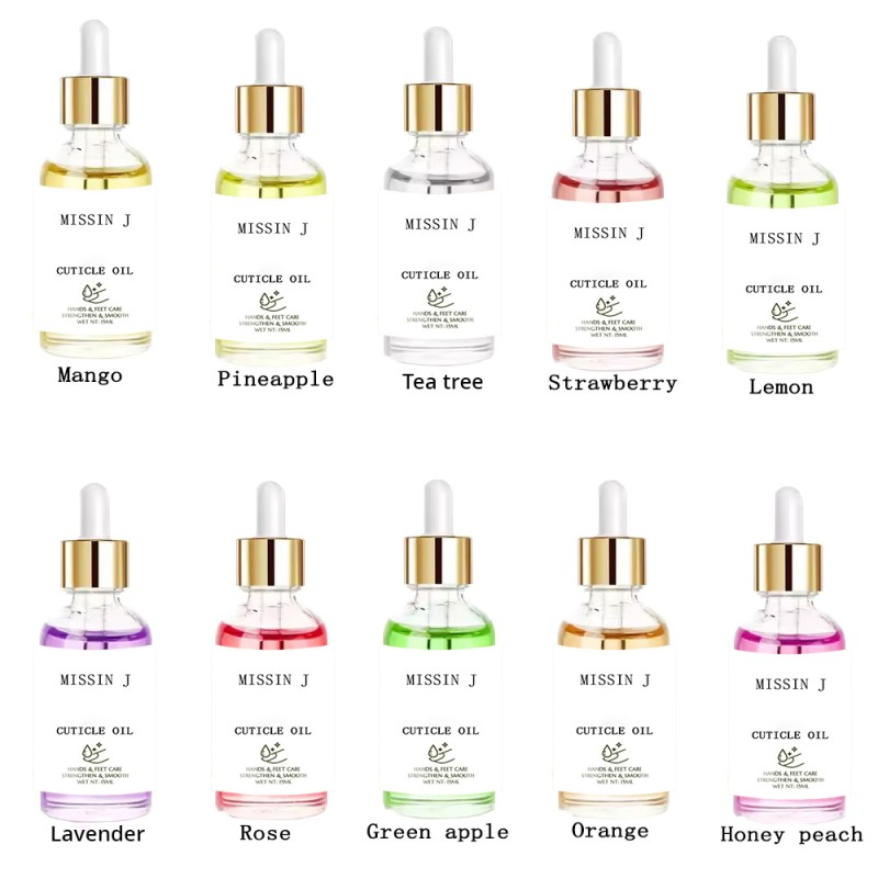 Cuticle Oil Manufacturer - 15ml Peach Scent OEM Nourishing