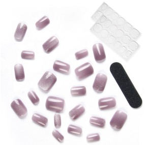 Cat's Eye False Nails Factory - Short Square Press-on Style