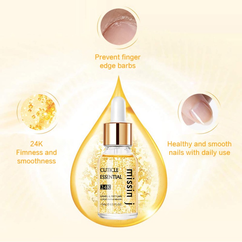 Cuticle Revitalizer Factory - 24K Gold Flakes Private Label