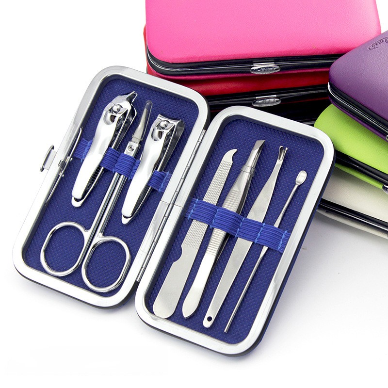 Nail Clippers Kit Supplier - 7pcs Stainless Steel Travel