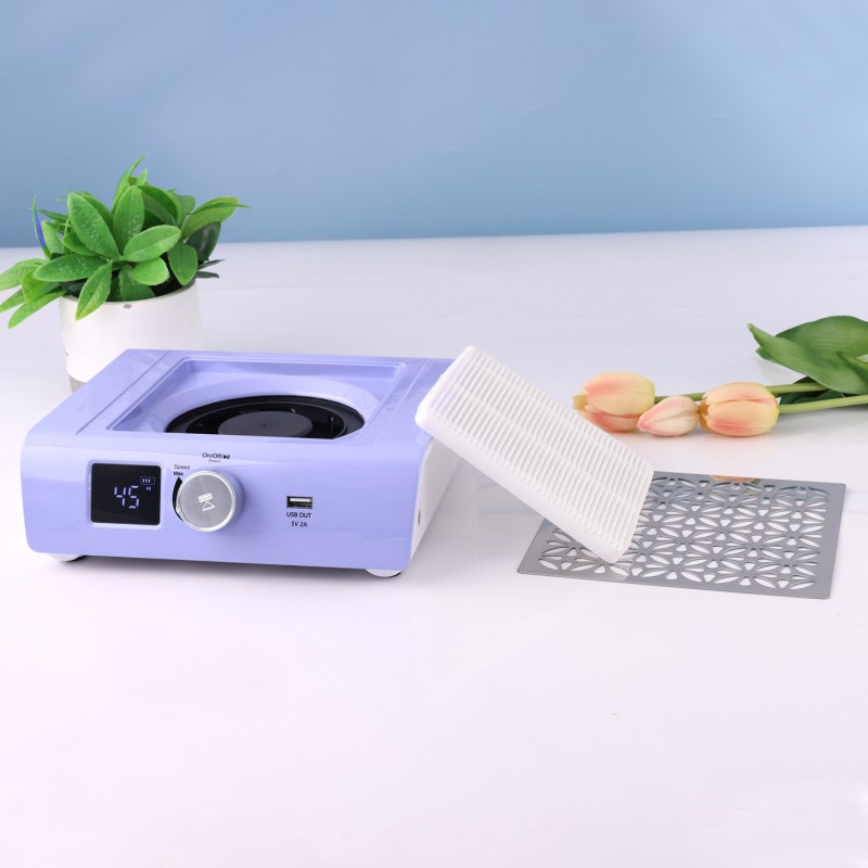 Nail Dust Collector Supplier - Reusable Filter Quiet Powerful