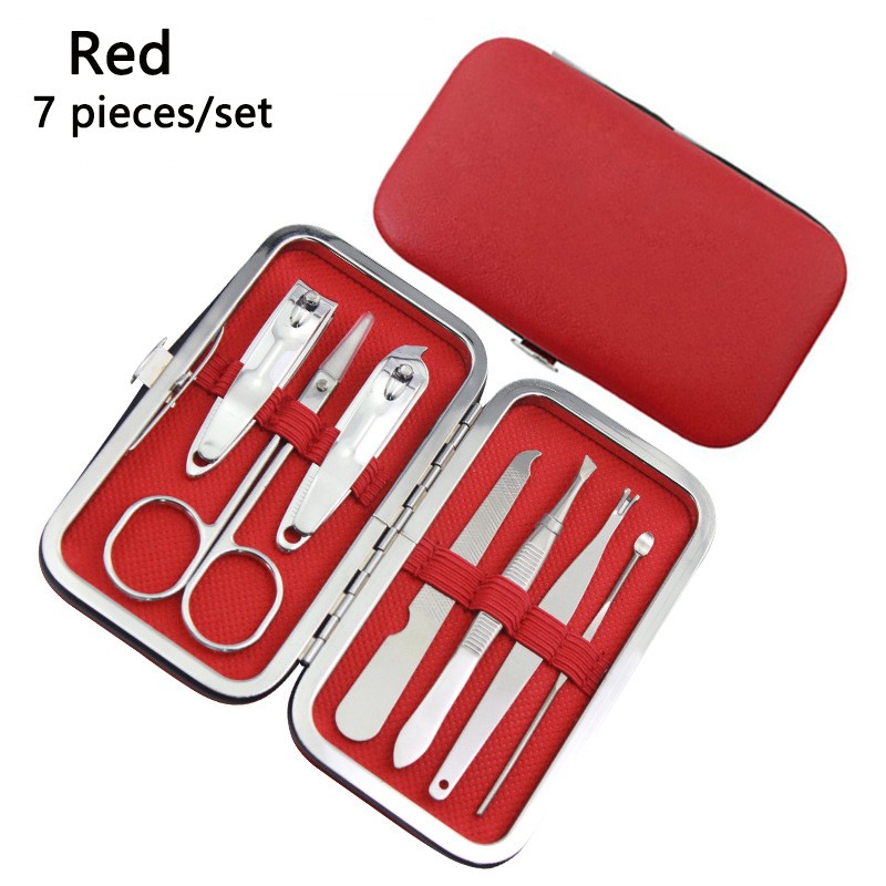 Nail Clippers Kit Supplier - 7pcs Stainless Steel Travel