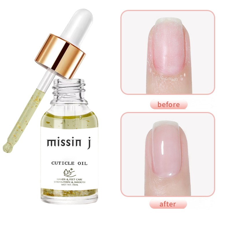 24K Gold Cuticle Oil Manufacturer - 15ml Sinking Anti-Barking
