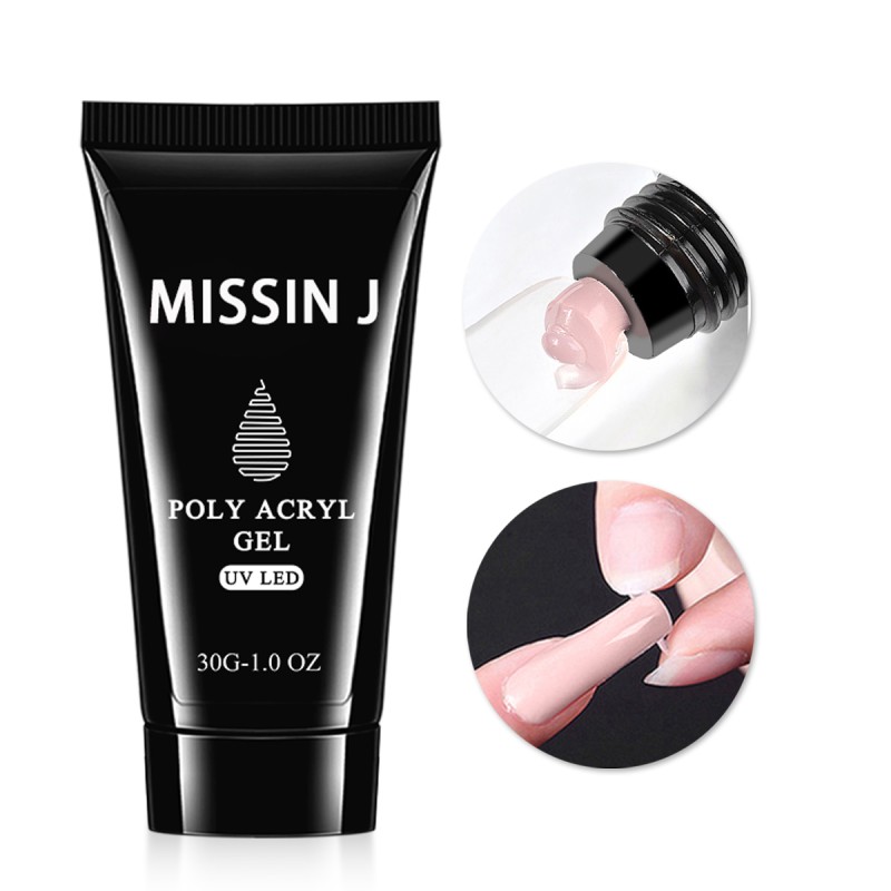 Poly Nail Acrylic Gel Supplier - 30G Extension Designer Art