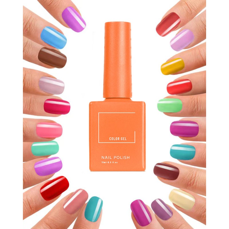 UV Nail Gel Polish Manufacturer - 15ml 60 Colors Salon Supply