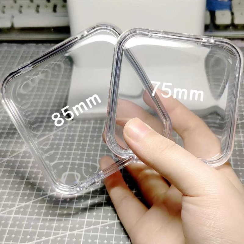 Press on Nail Box Supplier - Round Edge 4-Color Acrylic