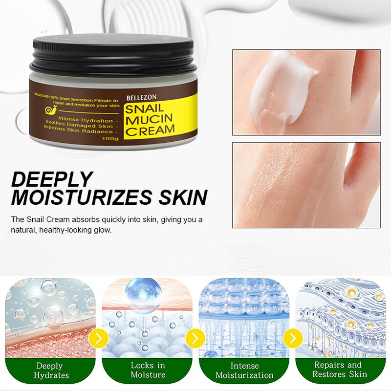 Snail Face Cream Manufacturer - Mucin Repair Hydrating Anti Aging Lifting