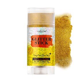 Highlighter Stick Manufacturer - Glitter Makeup Long-wearing Golden Fine Glitter